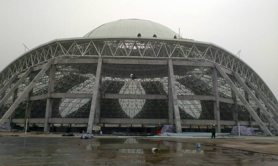 武安温泉馆网架工程